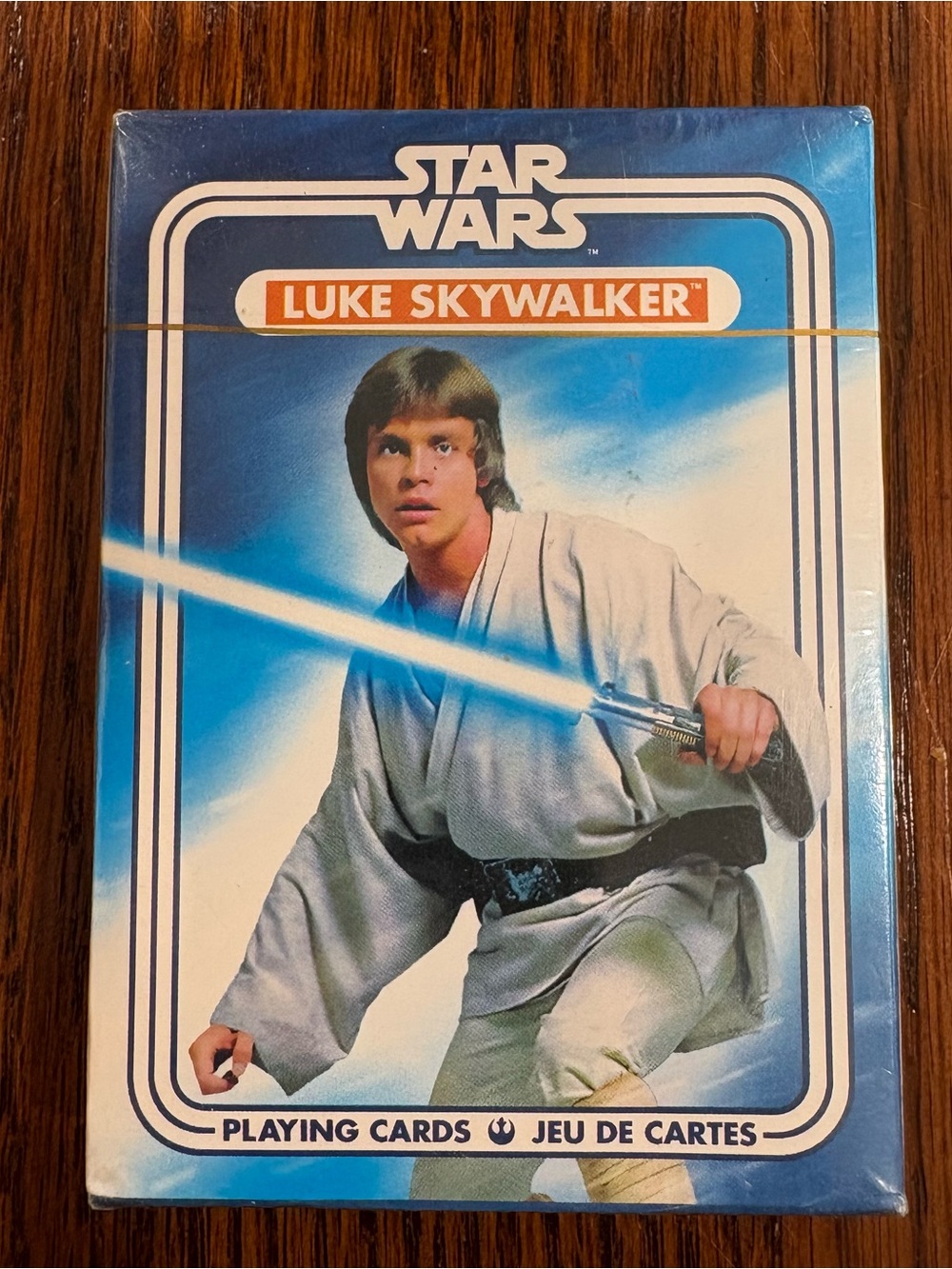 NEW Star Wars Luke Skywalker Playing Cards vintage - NEW and SEALED